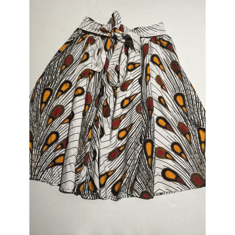 Step In Style Mid length Skirt w/ Unique Pattern, Women's Large